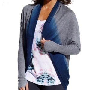 Calia by Carrie Underwood Dip Dye Sweater Shrug M